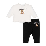 Moschino Baby Teddy Bear T-Shirt & Legging Set