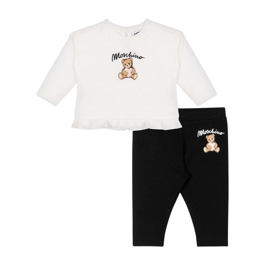 Moschino Baby Teddy Bear T-Shirt & Legging Set