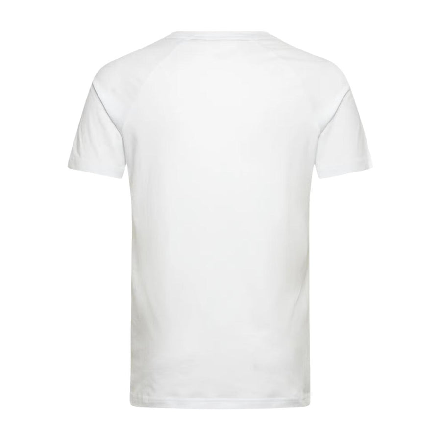 BOSS Slim Fit Printed Logo White T-Shirt