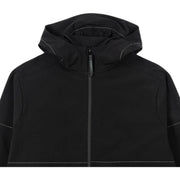 Forty Black/Reflective Laird Hooded Windbreaker