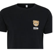 Moschino Underwear Print Bear Logo Black T-Shirt