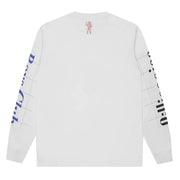 Billionaire Boys Club Printed Yachting White Long Sleeve T-Shirt
