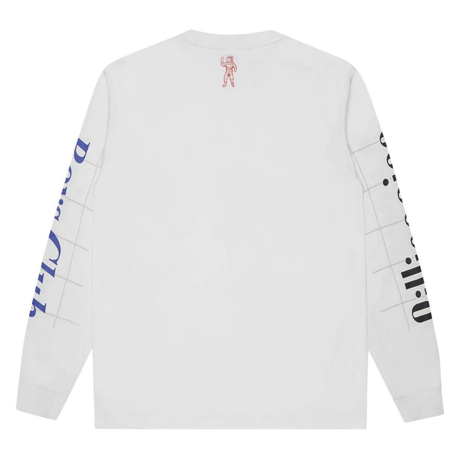 Billionaire Boys Club Printed Yachting White Long Sleeve T-Shirt
