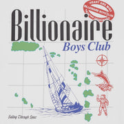 Billionaire Boys Club Printed Yachting White Long Sleeve T-Shirt