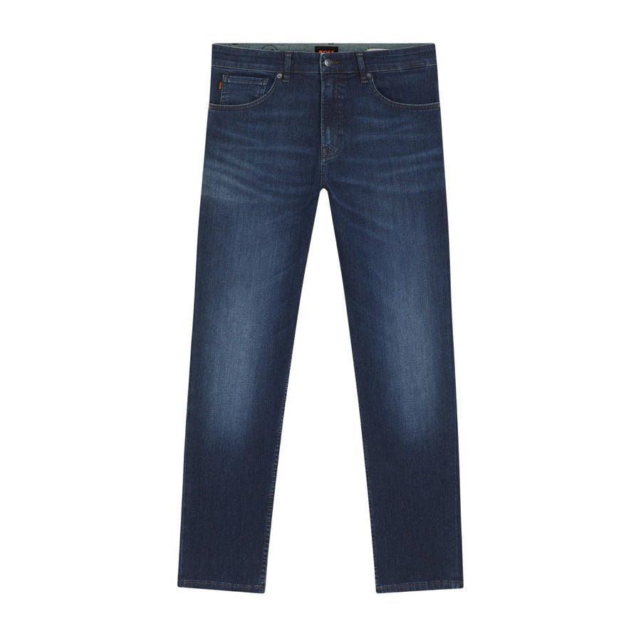 BOSS Re.Maine BO Regular Fit Dark Blue Soft Motion Denim Jeans