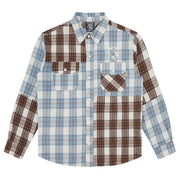 Billionaire Boys Club Arch Logo Patchwork Check Shirt