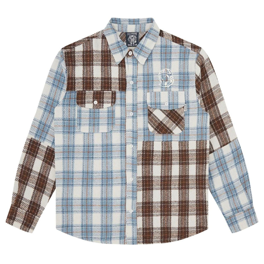 Billionaire Boys Club Arch Logo Patchwork Check Shirt