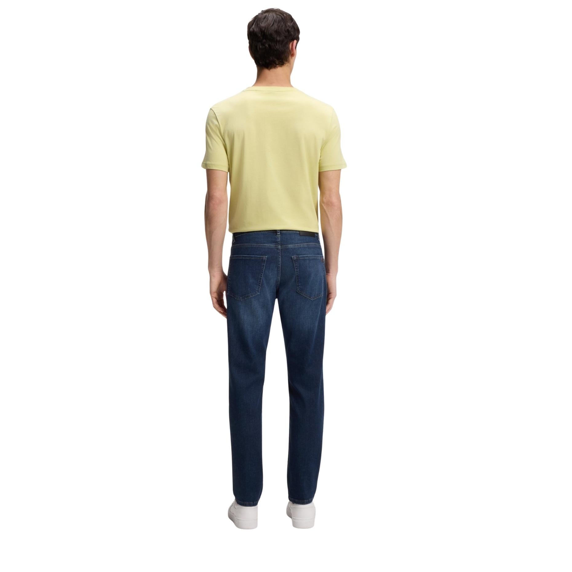 BOSS Re.Maine BO Regular Fit Dark Blue Soft Motion Denim Jeans