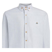 Vivienne Westwood Two Button Krall Ink Stripe Oxford Shirt