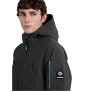 Sandbanks Softshell Hooded Charcoal Grey Jacket