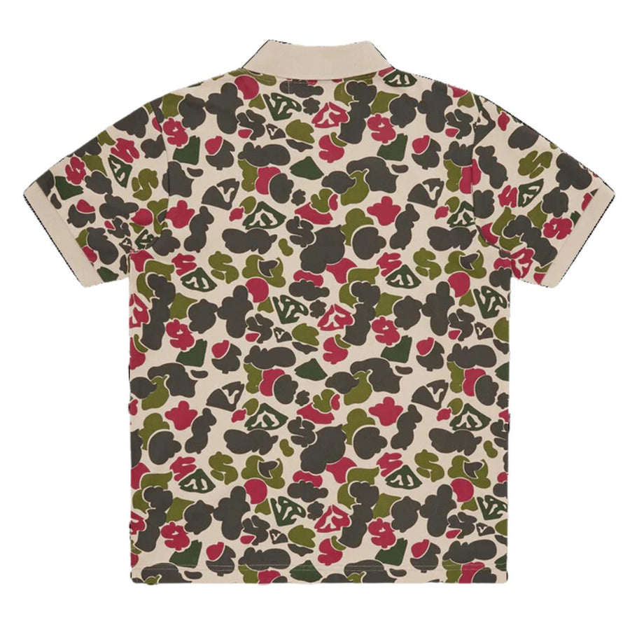 Billionaire Boys Club Duck Multi Camo Polo Shirt