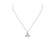 Vivienne Westwood Platinum White Ariella Pendant