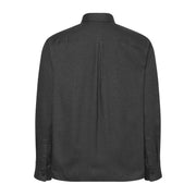 Calvin Klein Melange Flannel Easy Black Shirt