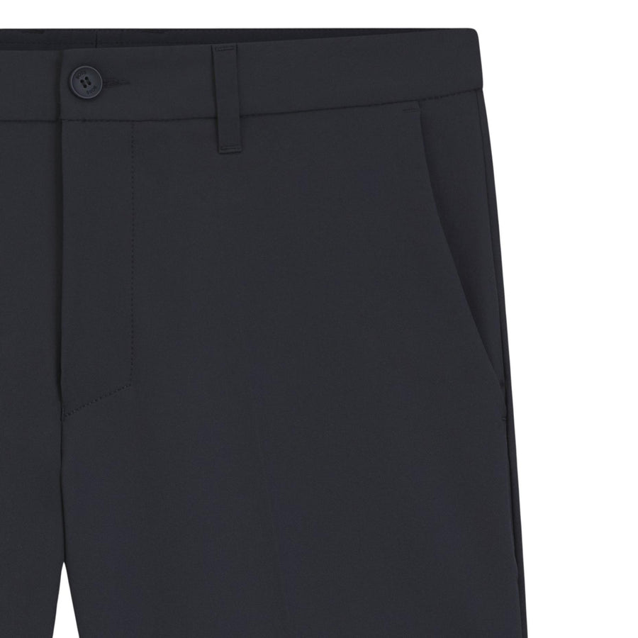 BOSS Slim Fit Stretch Fabric Commuter Navy Shorts