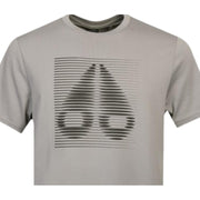Moose Knuckles Print Logo Raydaze Grey T-Shirt