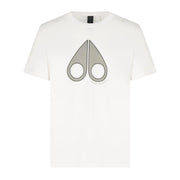 Moose Knuckles Logo Tandem White T-Shirt