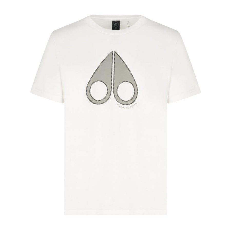 Moose Knuckles Logo Tandem White T-Shirt