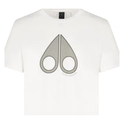 Moose Knuckles Logo Tandem White T-Shirt