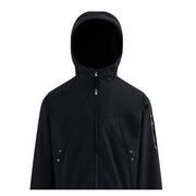 Sandbanks Softshell Hooded Black Jacket