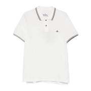 Vivienne Westwood Stripe Classic White Polo Shirt