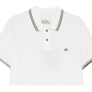 Vivienne Westwood Stripe Classic White Polo Shirt