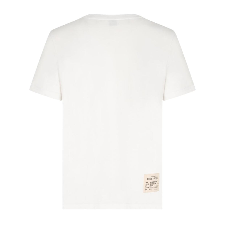 Moose Knuckles Logo Tandem White T-Shirt