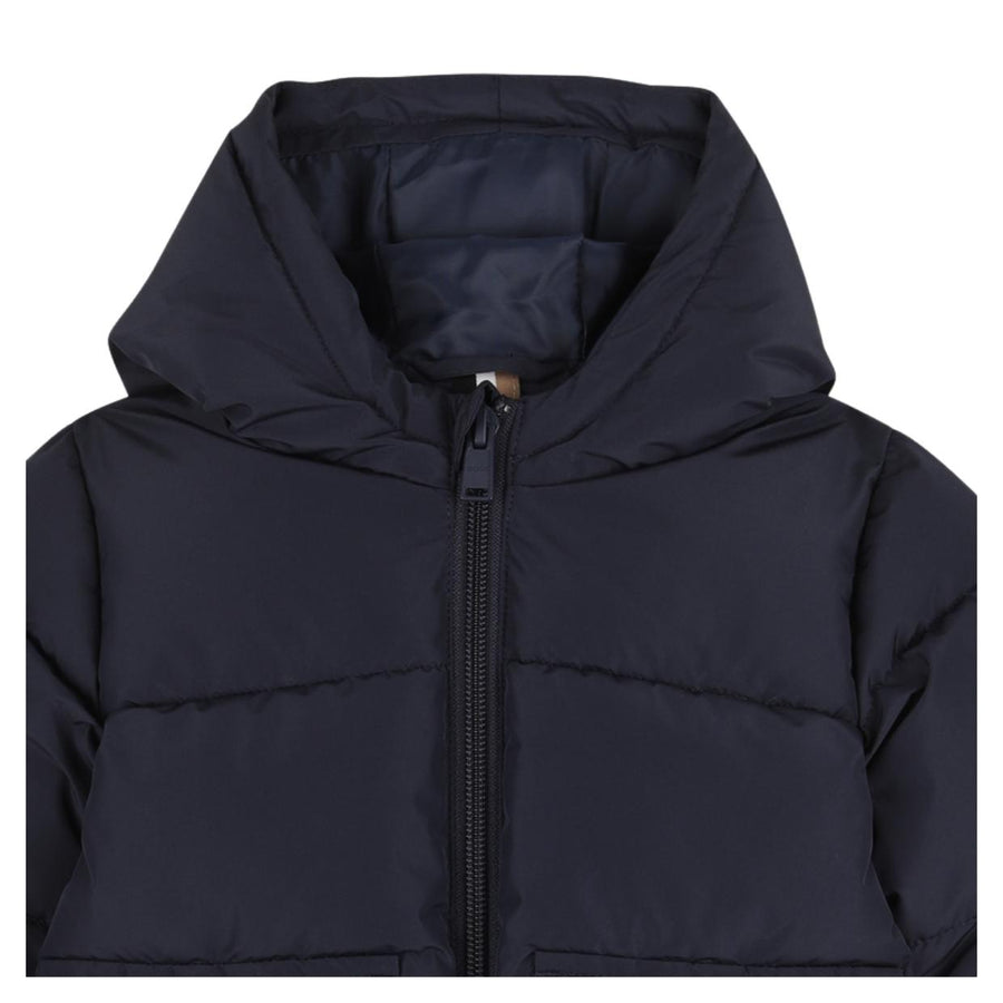 BOSS Baby Navy Hooded Down Jacket
