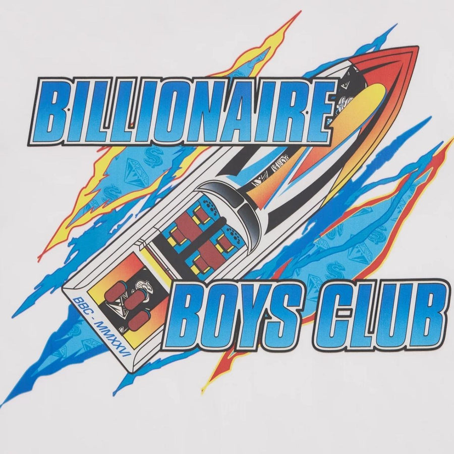 Billionaire Boys Club Speed Ripper White T-Shirt