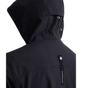 Sandbanks Softshell Hooded Black Jacket