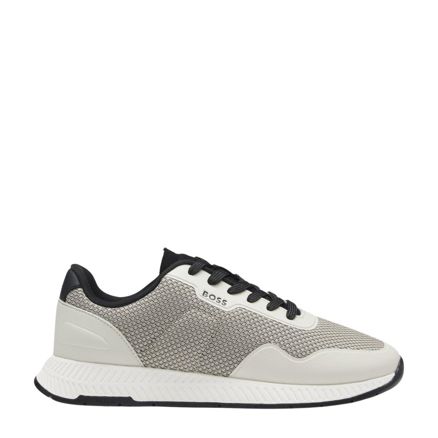 BOSS Titanium EVO Mesh Medium Beige Trainer