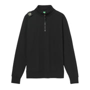 MA.STRUM Jet Black Training Half Zip Sweatshirt