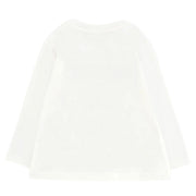 Moschino Baby Teddy Bear Ivory Long Sleeve T-Shirt