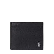 Polo Ralph Lauren Saffiano Leather Black Billford Wallet
