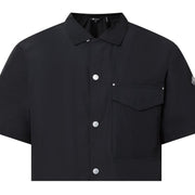 Moose Knuckles Charlesbourg Bowling Black Shirt