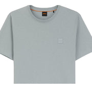 BOSS Logo Patch Tales Light Grey T-Shirt