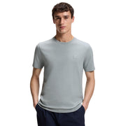 BOSS Logo Patch Tales Light Grey T-Shirt
