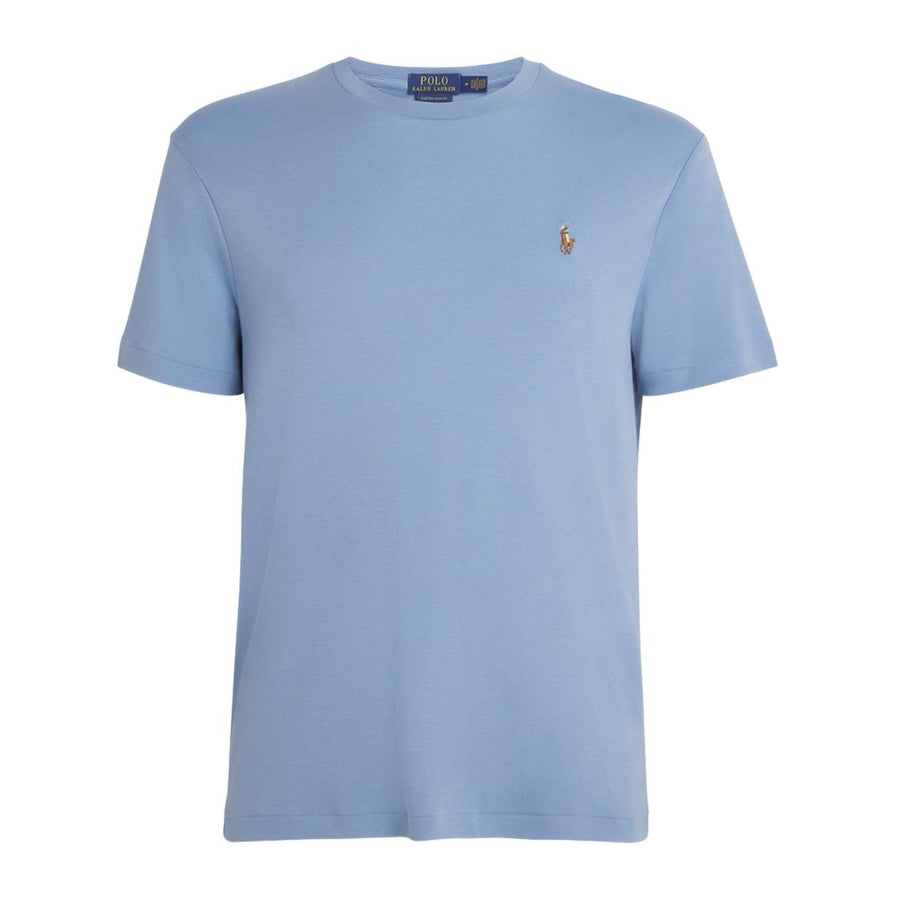 Polo Ralph Lauren Embroidered Logo Blue T-Shirt