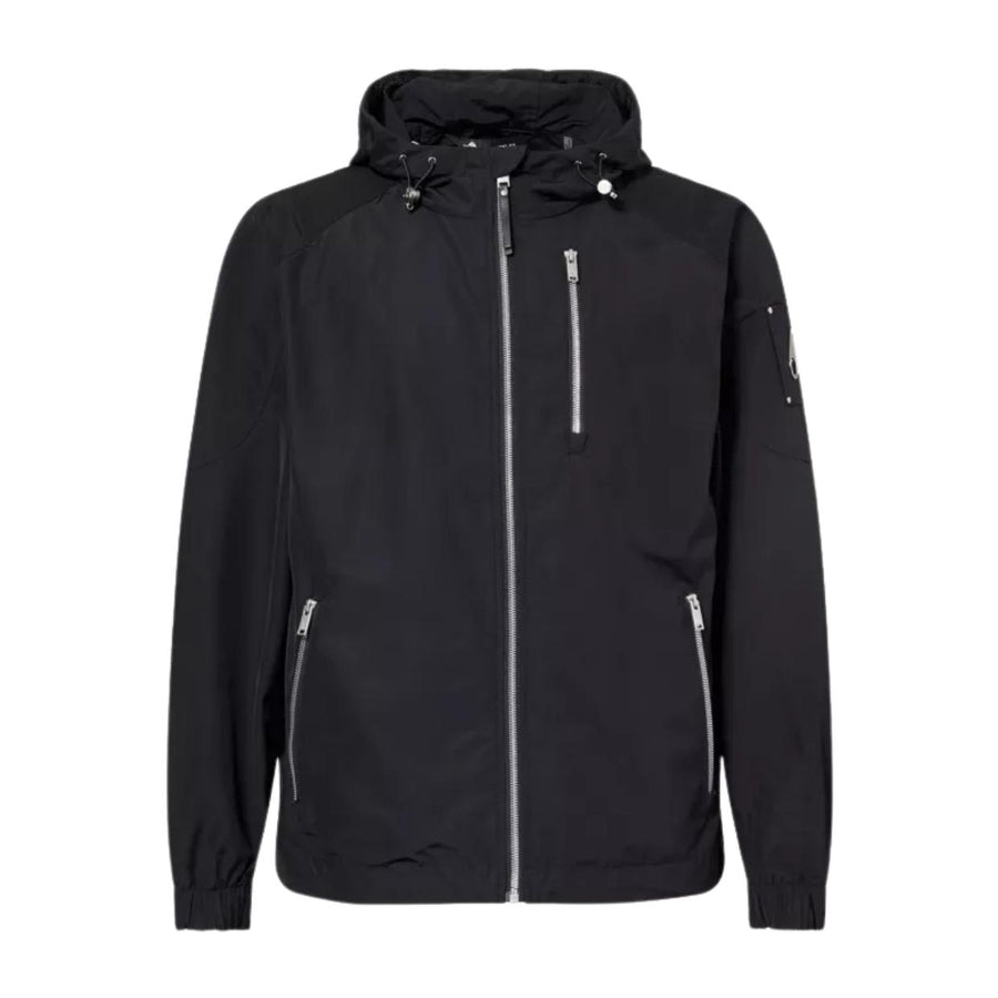 Moose Knuckles Charlesbourg Hooded Black Jacket