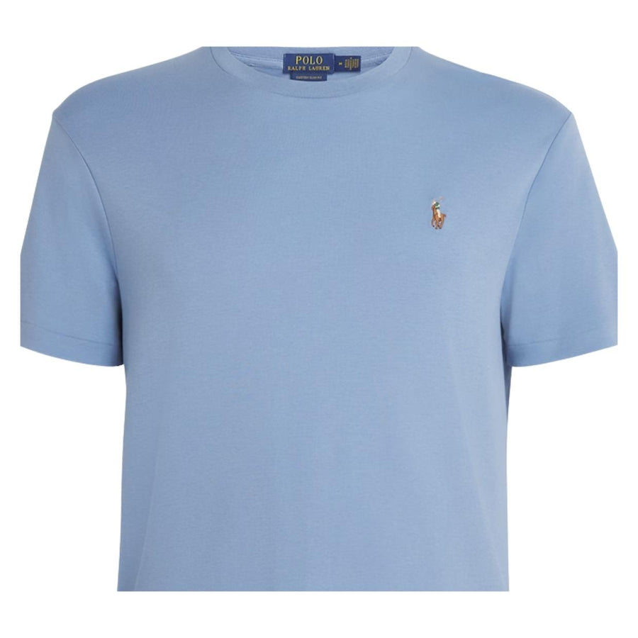 Polo Ralph Lauren Embroidered Logo Blue T-Shirt