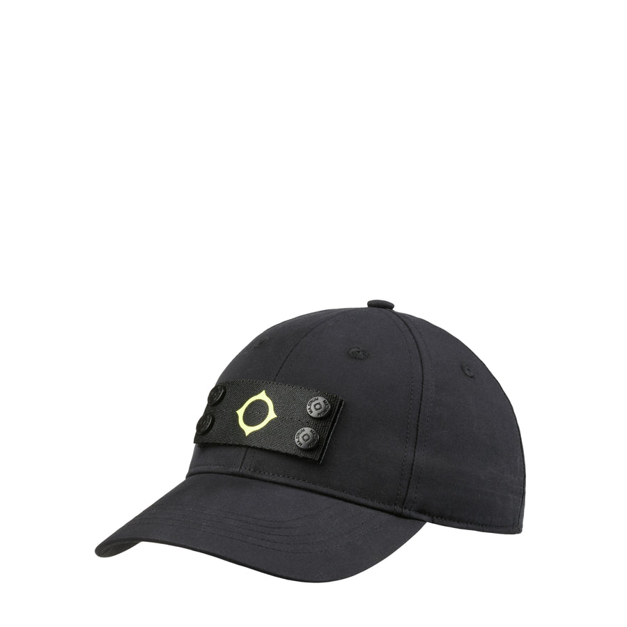 MA.STRUM Logo Badge Black Baseball Cap