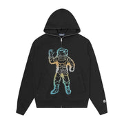 Billionaire Boys Club Speed Standing Astro Black Zip Hoodie
