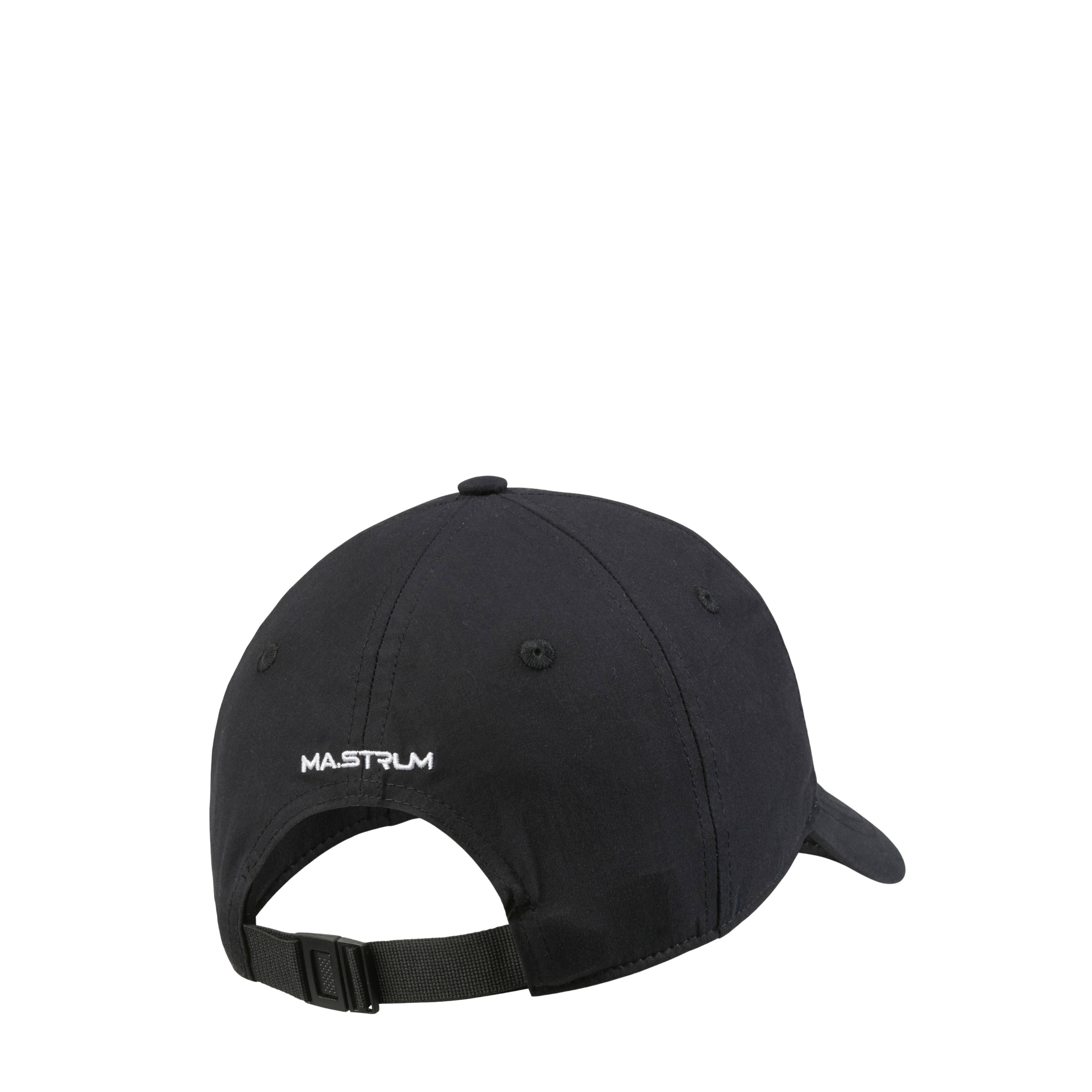 MA.STRUM Logo Badge Black Baseball Cap