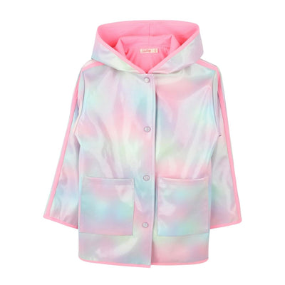 Billieblush Kids Glittery Hooded Raincoat