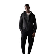 Moose Knuckles Charlesbourg Hooded Black Jacket