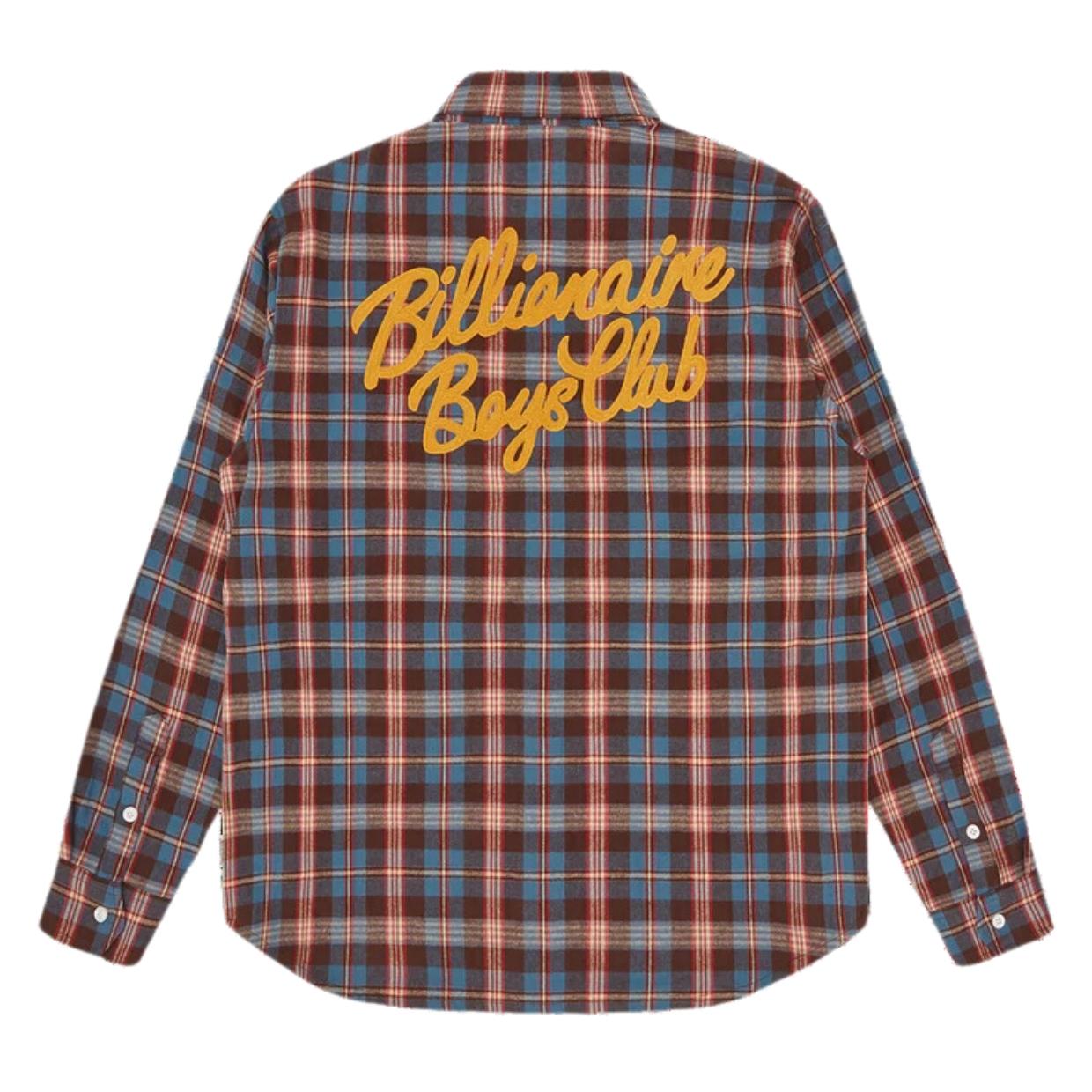 Billionaire Boys Club Brown Check Shirt | Buy Online at Retro