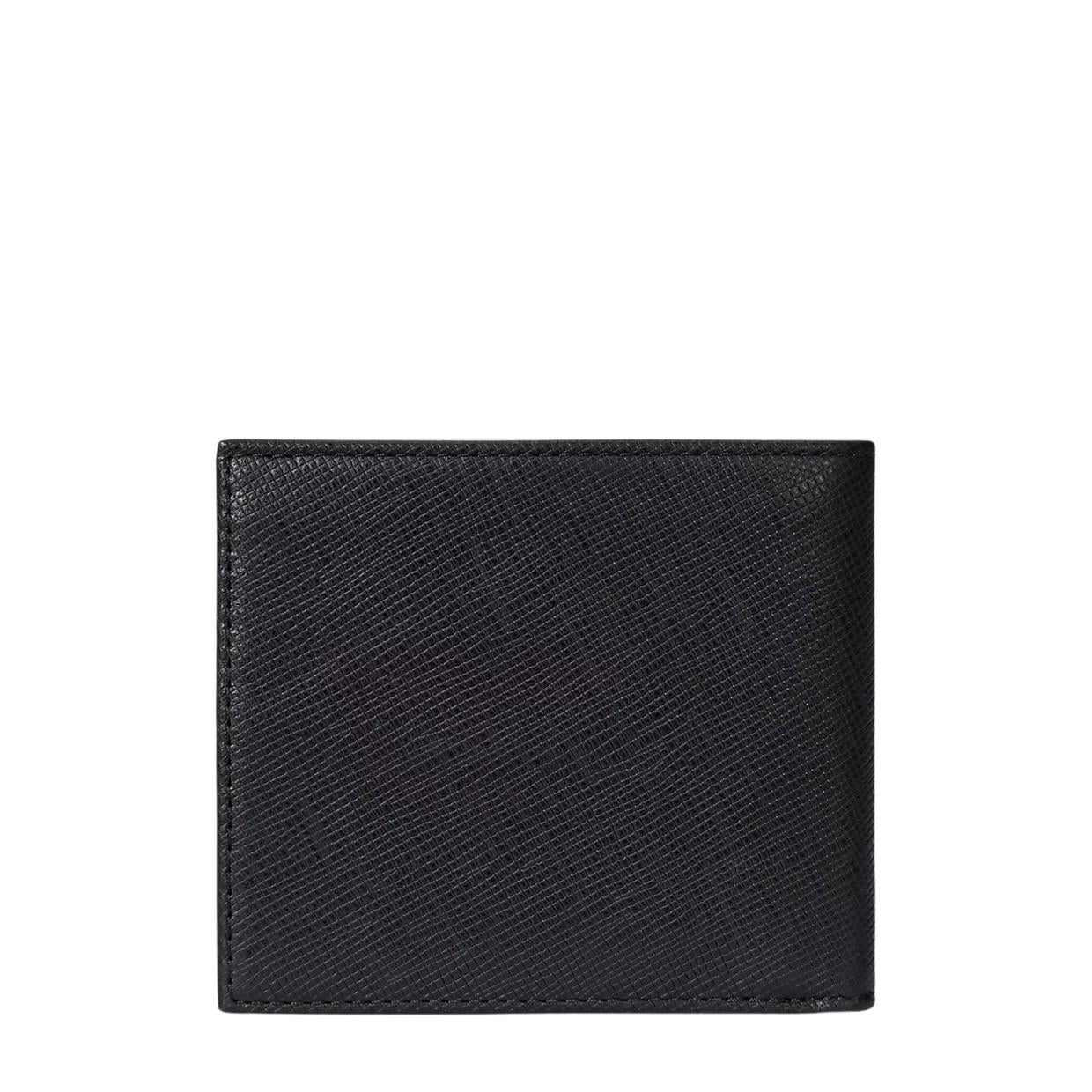 Polo Ralph Lauren Saffiano Leather Black Billford Wallet