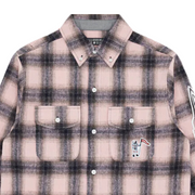 Billionaire Boys Club Pink Check Shirt