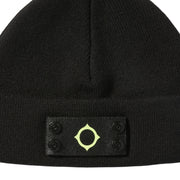 MA.STRUM Logo Badge Black Beanie