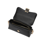 Valentino Bags Evissa Flap Black Shoulder Bag