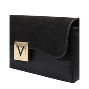 Valentino Bags Evissa Flap Black Shoulder Bag